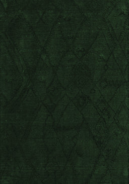 Abstract Emerald Green Modern Rug, abs4656emgrn