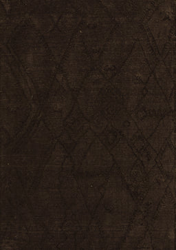 Abstract Brown Modern Rug, abs4656brn