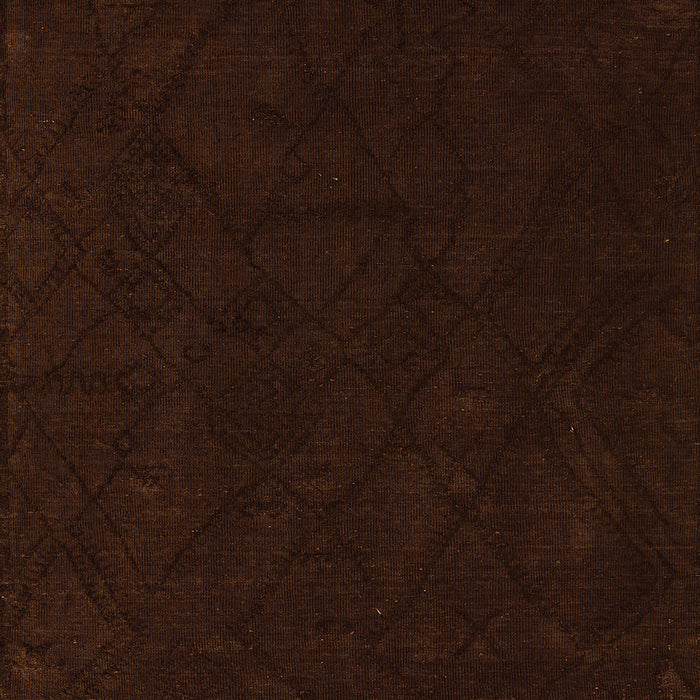 Square Abstract Orange Modern Rug, abs4656org