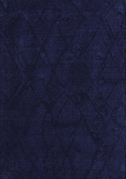 Abstract Blue Modern Rug, abs4656blu