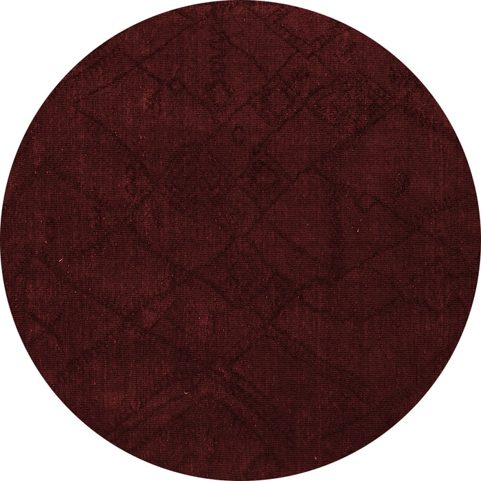 Machine Washable Abstract Red Modern Rug, wshabs4656red
