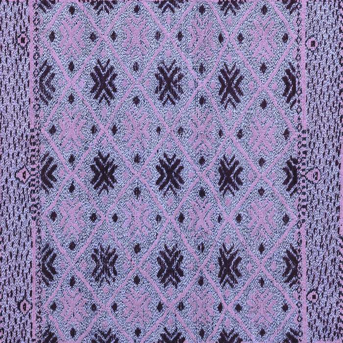 Square Abstract Blue Modern Rug, abs4657blu