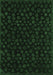 Machine Washable Abstract Emerald Green Modern Area Rugs, wshabs4658emgrn