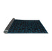 Sideview of Abstract Light Blue Modern Rug, abs4658lblu