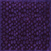 Square Abstract Purple Modern Rug, abs4658pur