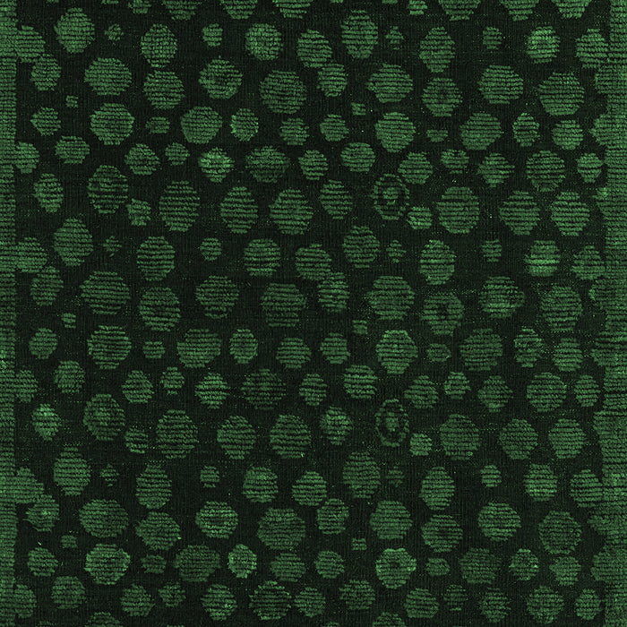 Abstract Emerald Green Modern Rug, abs4658emgrn