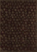 Machine Washable Abstract Brown Modern Rug, wshabs4658brn