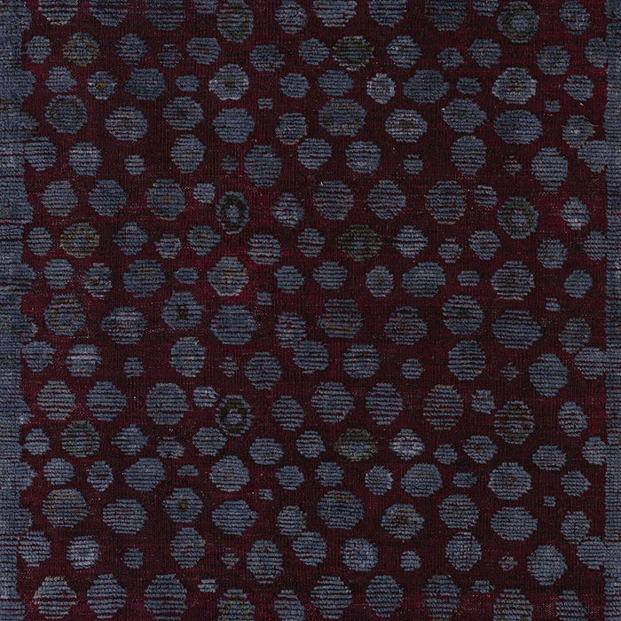 Abstract Chocolate Brown Modern Rug, abs4658