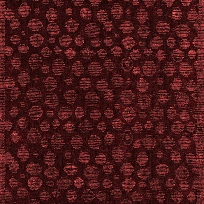Abstract Red Modern Area Rugs