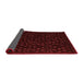 Abstract Red Modern Area Rugs