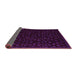 Sideview of Abstract Pink Modern Rug, abs4658pnk