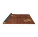 Sideview of Abstract Brown Modern Rug, abs4659brn