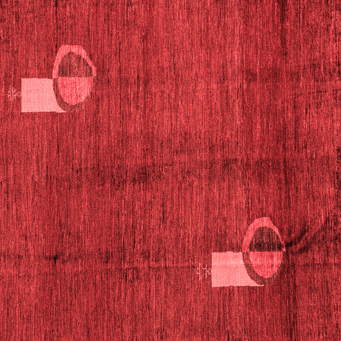 Abstract Red Modern Rug, abs4659red