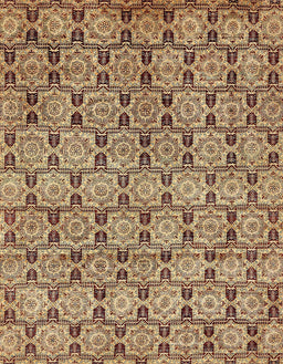 Abstract Red Brown Modern Rug, abs465