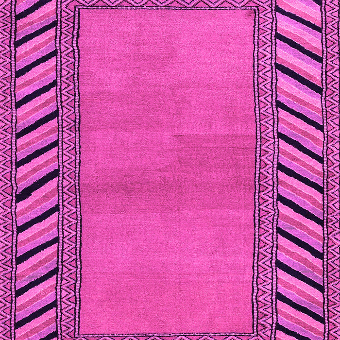 Machine Washable Southwestern Pink Country Rug, wshabs4660pnk