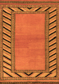 Southwestern Orange Country Rug, abs4660org