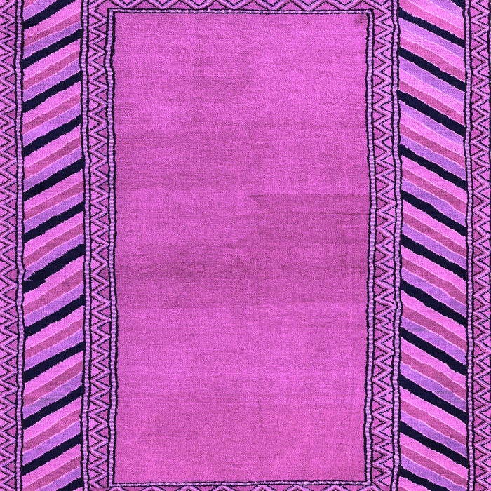 Machine Washable Southwestern Purple Country Area Rugs, wshabs4660pur