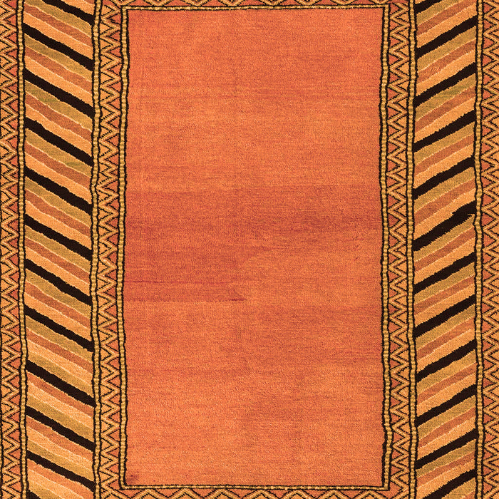 Machine Washable Southwestern Orange Country Area Rugs, wshabs4660org
