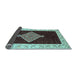 Sideview of Abstract Light Blue Modern Rug, abs4661lblu