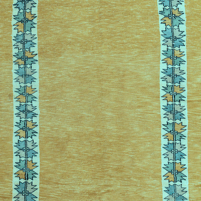 Machine Washable Abstract Light Blue Modern Rug, wshabs4662lblu