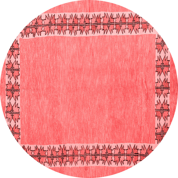 Abstract Red Modern Rug, abs4662red