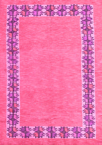 Abstract Pink Modern Rug, abs4662pnk