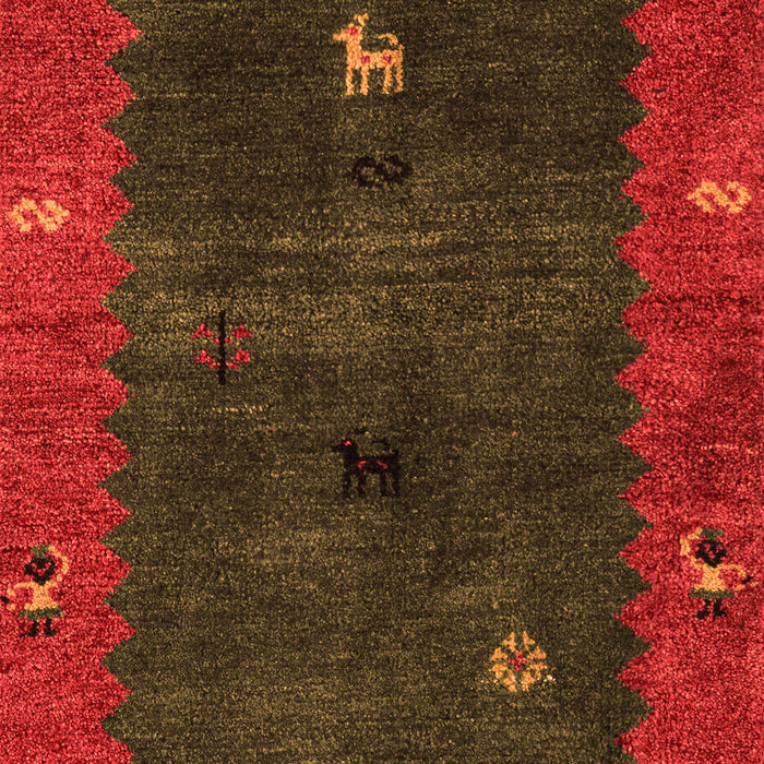 Machine Washable Abstract Orange Modern Area Rugs, wshabs4663org