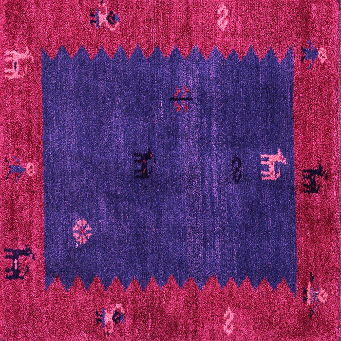 Square Abstract Pink Modern Rug, abs4663pnk