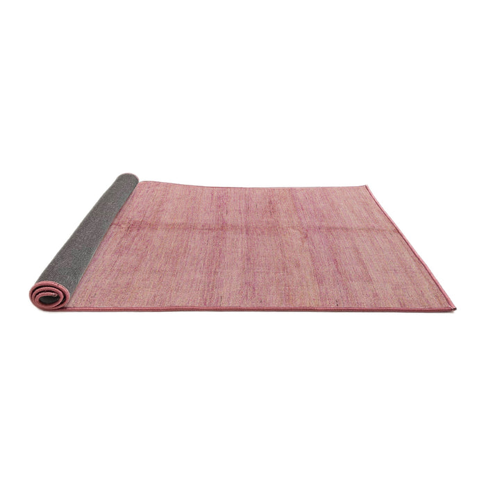 Sideview of Abstract Pink Coral Pink Modern Rug, abs4664