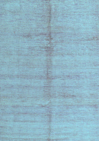 Abstract Light Blue Modern Rug, abs4664lblu