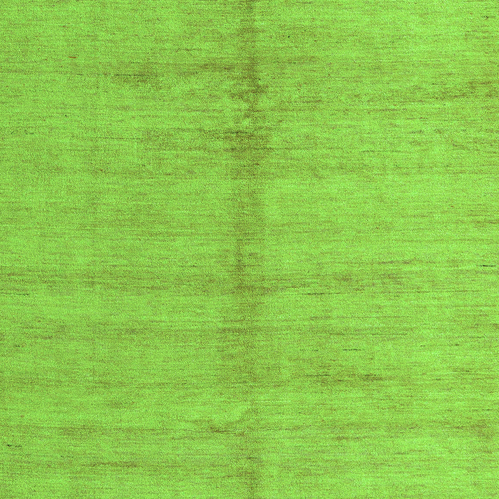 Machine Washable Abstract Green Modern Area Rugs, wshabs4664grn