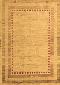 Abstract Brown Modern Rug, abs4665brn