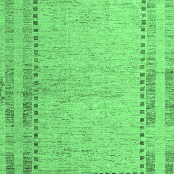 Abstract Emerald Green Modern Rug, abs4665emgrn