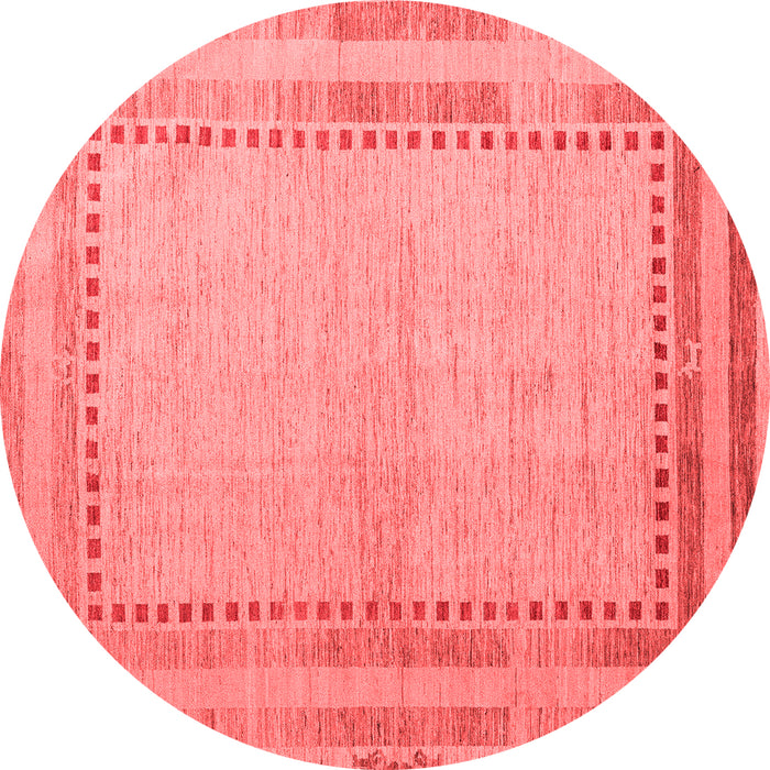 Machine Washable Abstract Red Modern Rug, wshabs4665red