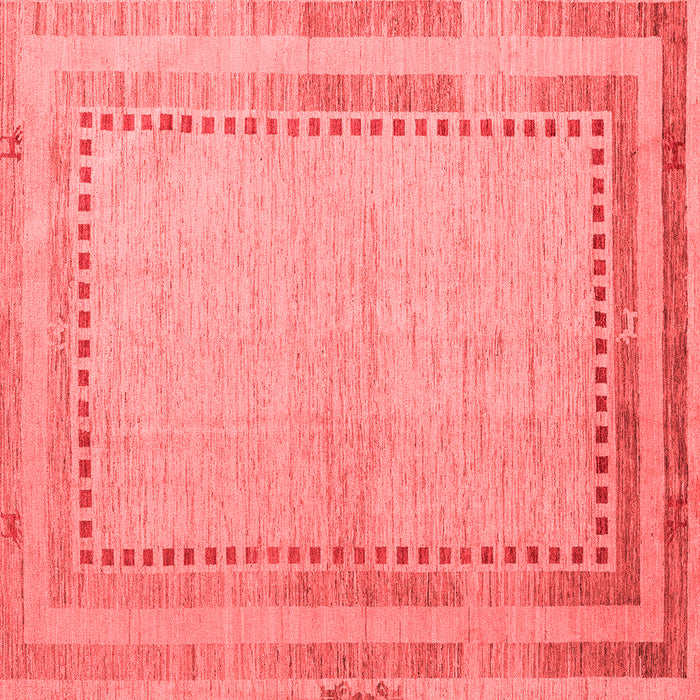 Machine Washable Abstract Red Modern Rug, wshabs4665red