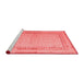 Modern Red Washable Rugs