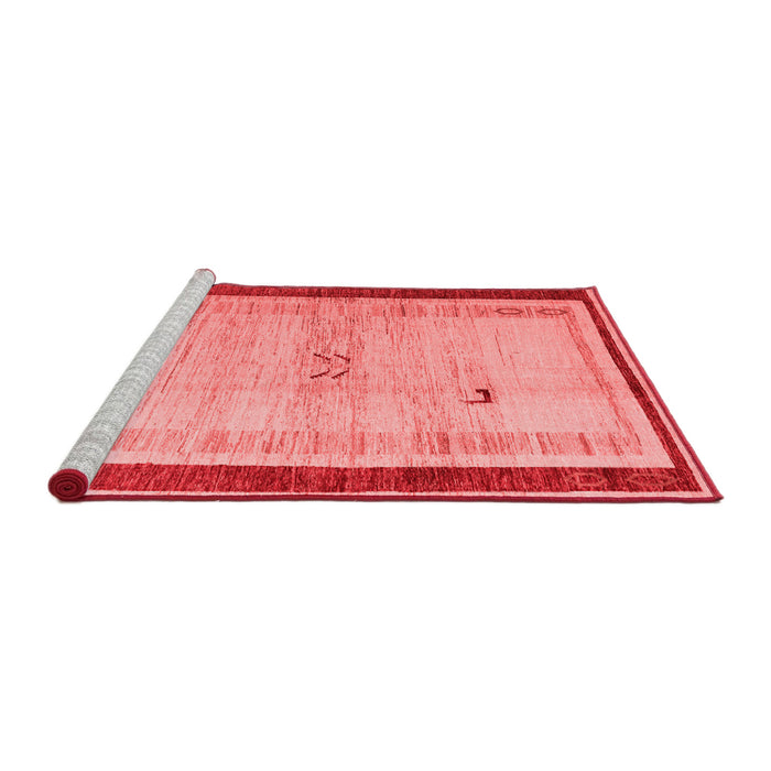 Modern Red Washable Rugs