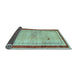 Sideview of Abstract Light Blue Modern Rug, abs4666lblu