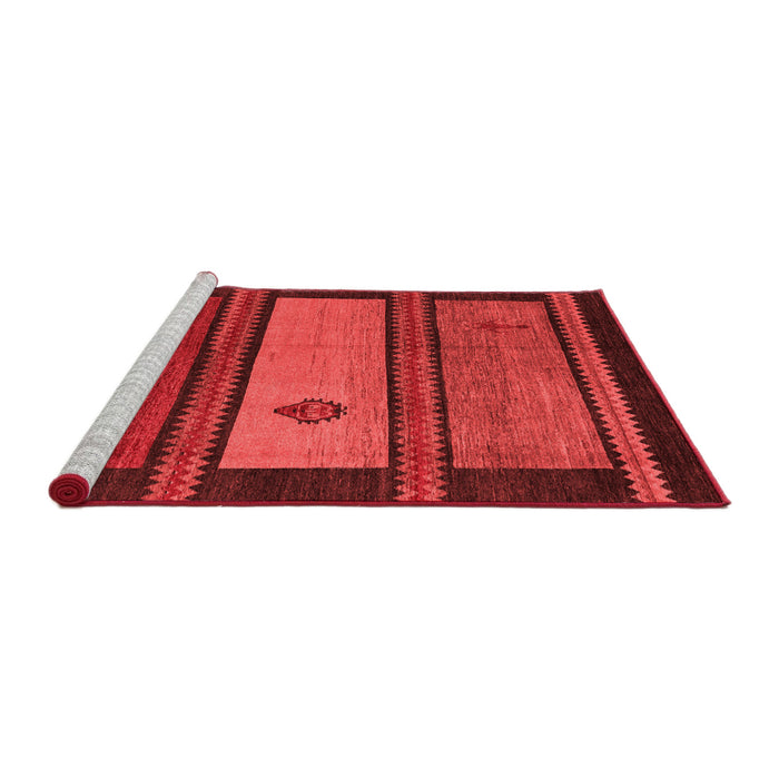 Modern Red Washable Rugs