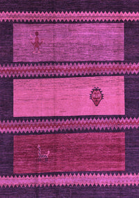 Abstract Purple Modern Rug, abs4667pur