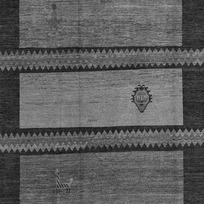 Machine Washable Abstract Gray Modern Rug, wshabs4667gry
