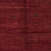 Square Abstract Red Modern Rug, abs4668