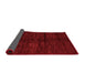 Abstract Red Modern Area Rugs