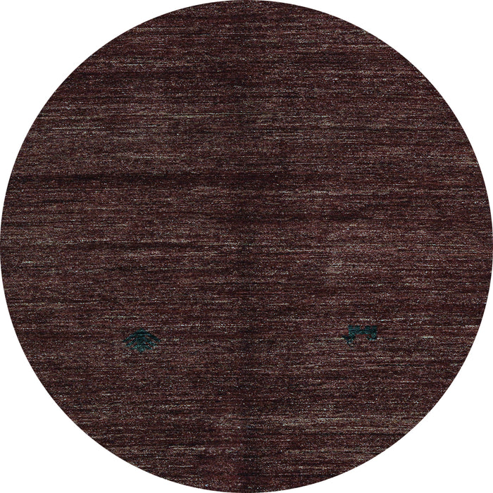 Round Machine Washable Abstract Light Blue Modern Rug, wshabs4668lblu
