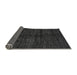 Sideview of Abstract Gray Modern Rug, abs4668gry