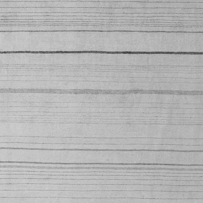 Machine Washable Solid Gray Modern Rug, wshabs4669gry