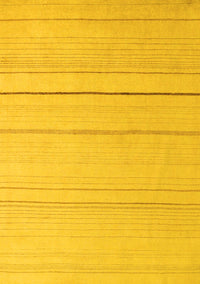 Solid Yellow Modern Rug, abs4669yw