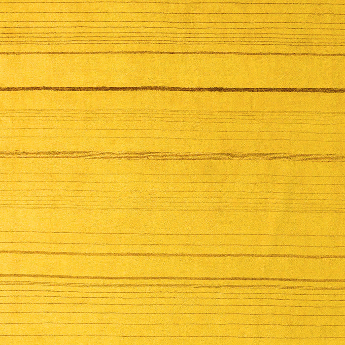 Solid Yellow Modern Rug, abs4669yw