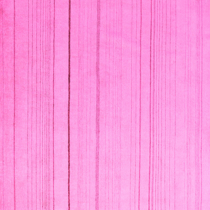 Square Solid Pink Modern Rug, abs4669pnk