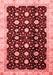 Oriental Red Traditional Area Rugs